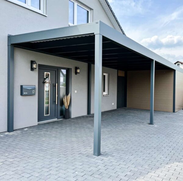 Flachdachcarport - Kundenbilder – Bild 9